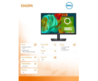 Dell 23,8'' E2422HS 210-BGPJ Czarny - 1469040 - zdjęcie 6